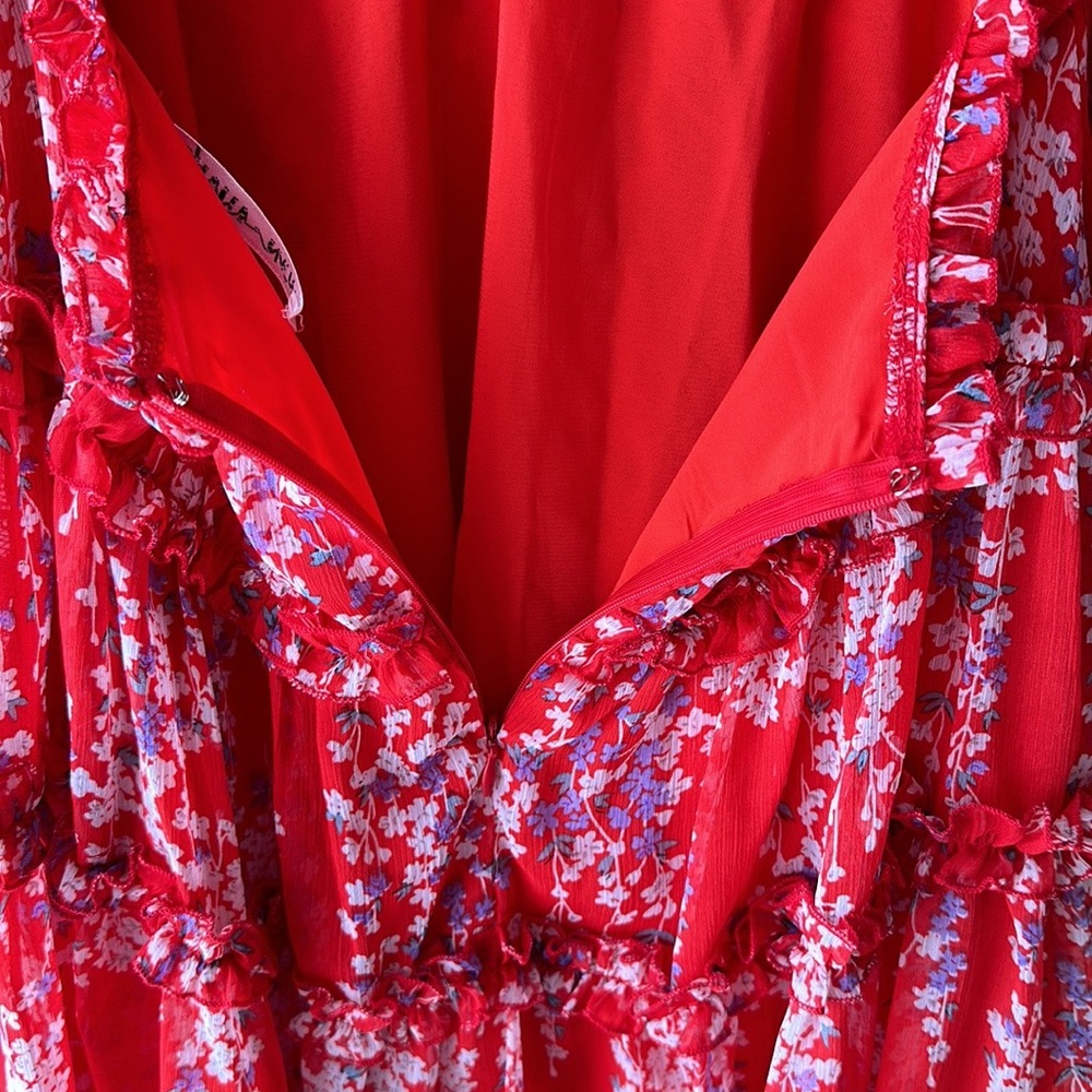 VICI Shake It Up Floral Ruffle Dress - Picture 6 of 13